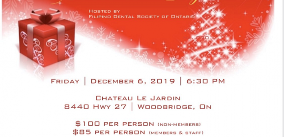 Filipino Dental Society Christmas Party
